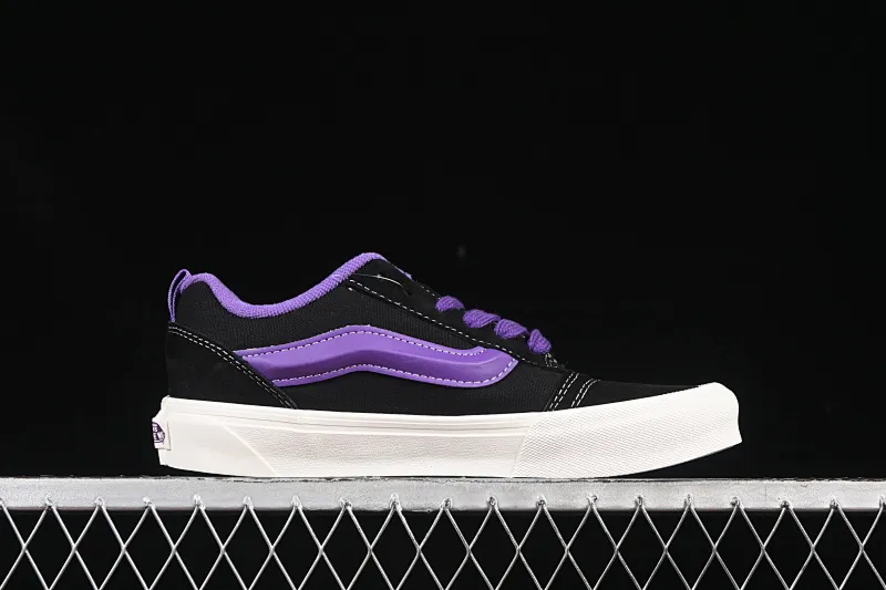 All categories Vans Vans series Vans Low Vans low-top Vans Knu Skool Vans low-top retro casual fat bread shoes VN0009QCBLK